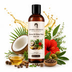 Grow & Glow Hair Oil – Cold Pressed Coconut, Castor & Olive Oil Blend