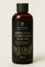 Hibiscus & Curry Leaf Hair Oil