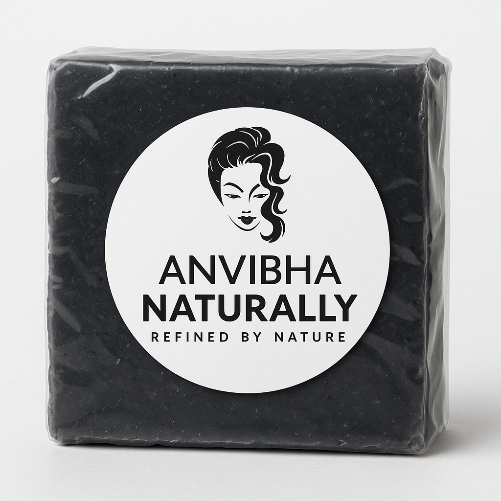 Handmade Charcoal Detox Soap - Deep Cleansing, Oil Control & Fresh-Looking Skin