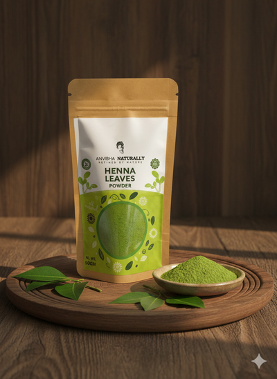 Henna Powder 100% Natural Mehendi for Hair Natural Brown Color