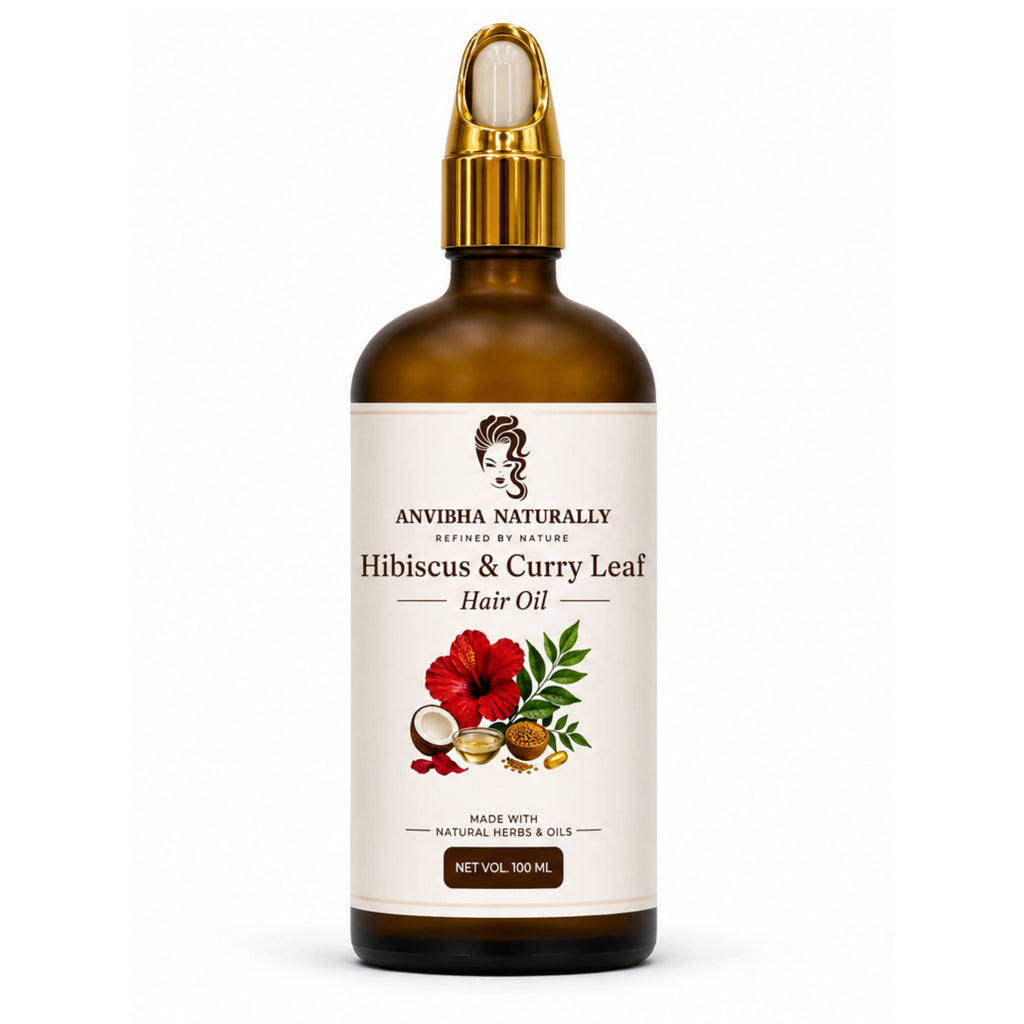 Anvibha Naturally Hibiscus & Curry Leaf Hair Oil