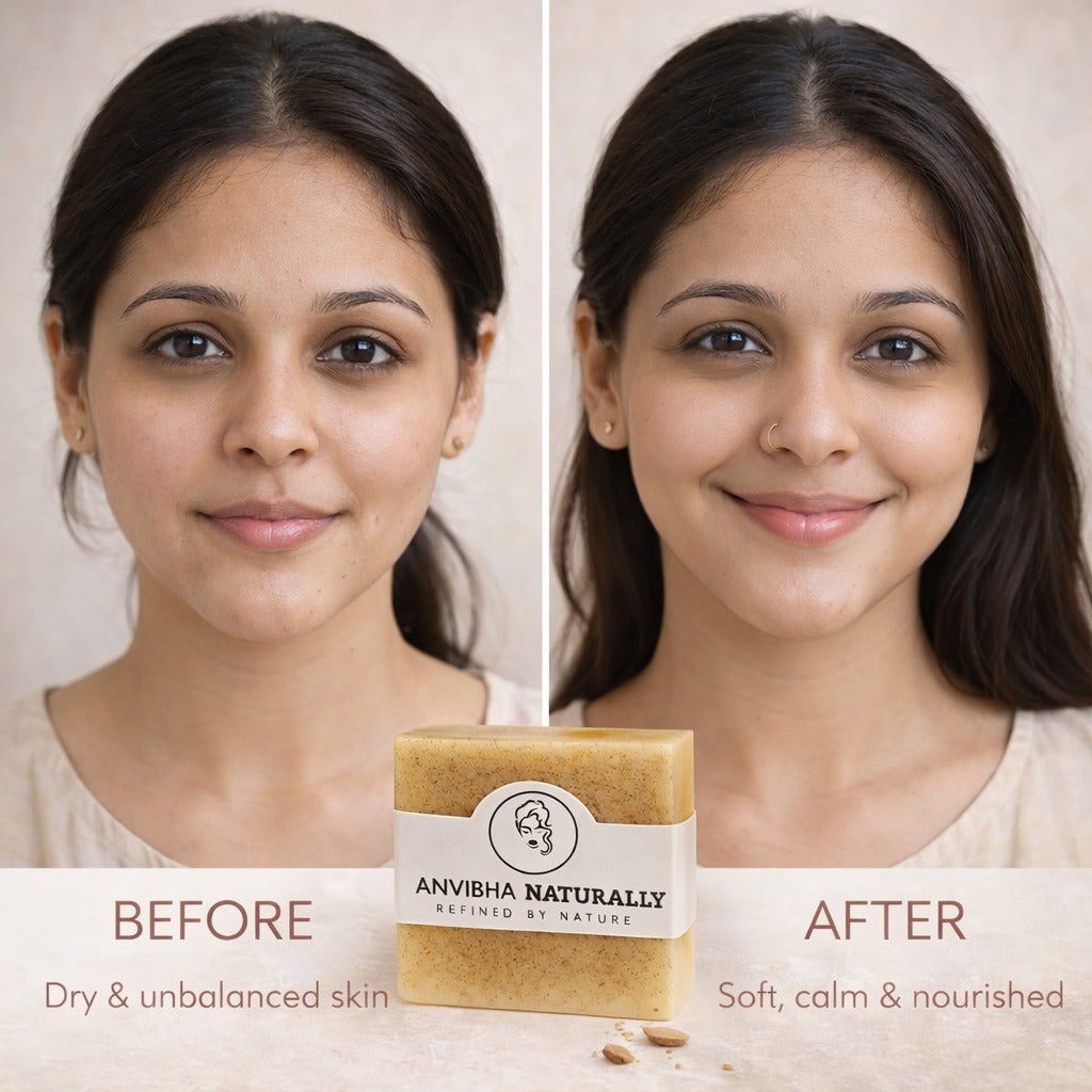Haldi Chandan Goat Milk & Glycerine Soap – Soft, Healthy-Looking Skin