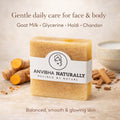 Haldi Chandan Goat Milk & Glycerine Soap – Soft, Healthy-Looking Skin