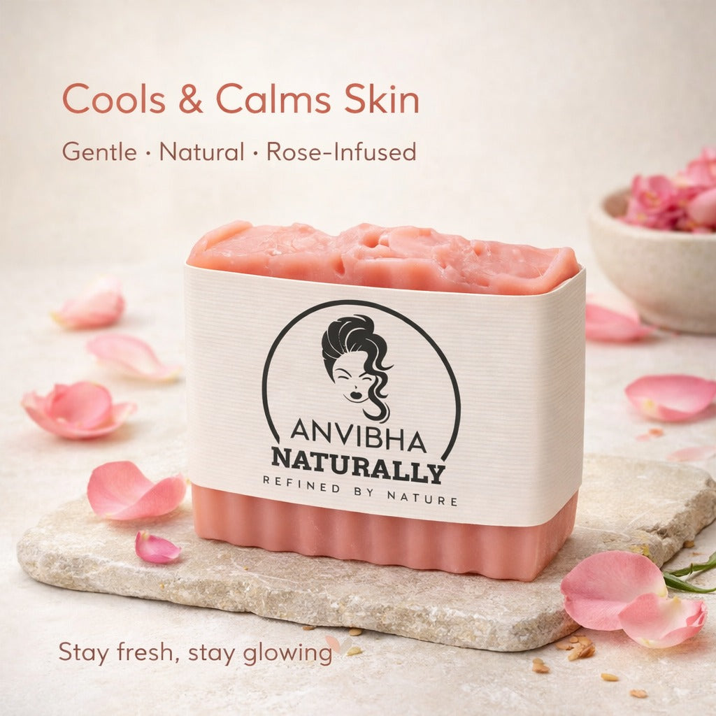 Handmade Rose Soap Handmade Rose Soap – Rose Extract for Fresh, Soft & Healthy-Looking Skin