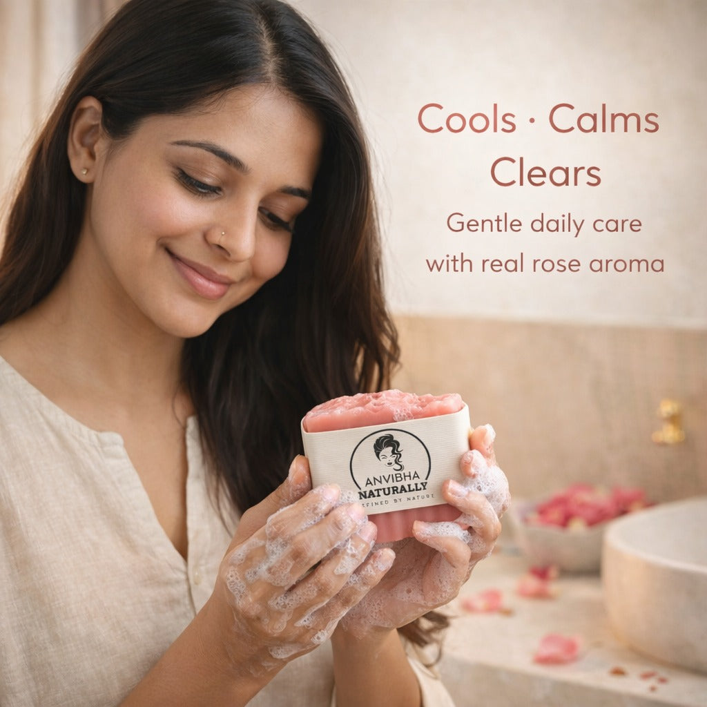 Handmade Rose Soap Handmade Rose Soap – Rose Extract for Fresh, Soft & Healthy-Looking Skin
