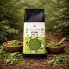 Ready to Apply Fresh Henna Paste - Brown Color