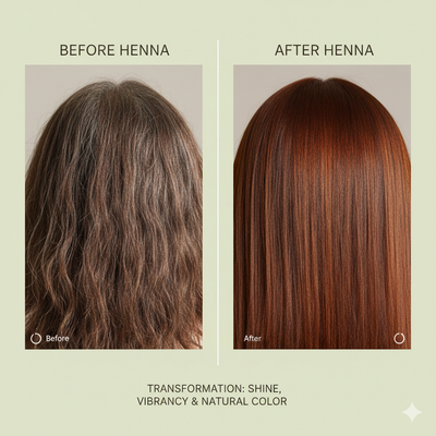 Henna Powder 100% Natural Mehendi for Hair Natural Brown Color