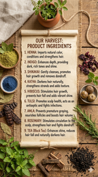 Ready to Apply Fresh Henna Paste - Brown Color