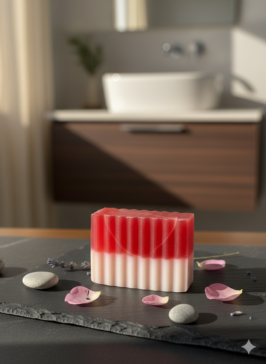 Rose Glow Goat Milk & Glycerine Soap – Soft, Glowing Skin